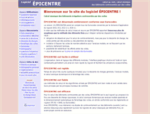 Tablet Screenshot of logiciel-epicentre.com